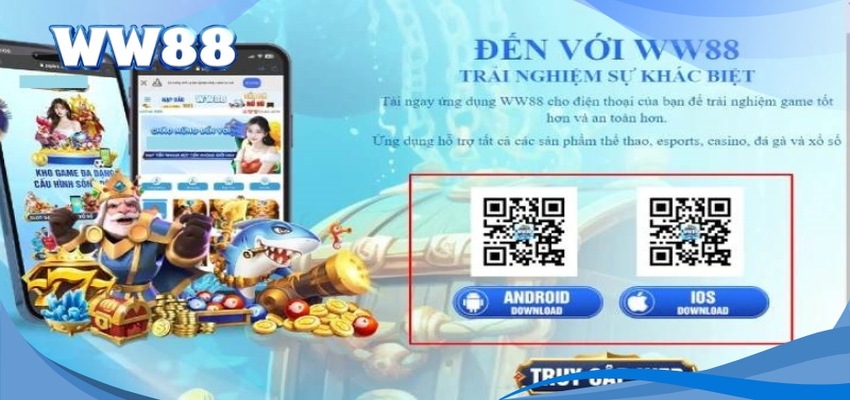 Truy cập website chính thức của WW88 để tải app 